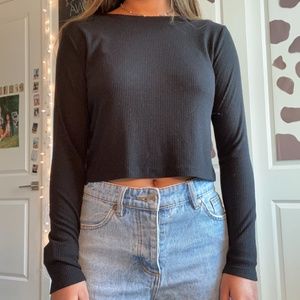 Plain black Longsleeve